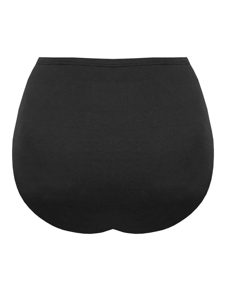 Separates Full Coverage Shaping Bikini Bottoms in Black image 4
