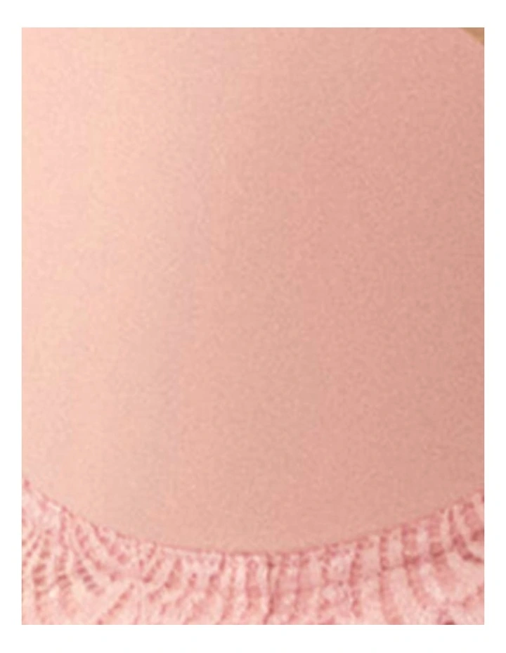 Friday Wired Balconette T-shirt Bra With Lace in Pink Rose image 6