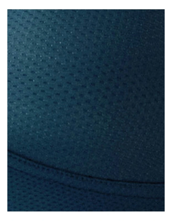 Jacquard Lightly Padded Side Smoothing Wirefree Bra in Blue image 6