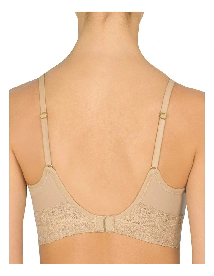 Bliss Perfection Padded Longline Wirefree Bra in Cafe image 2