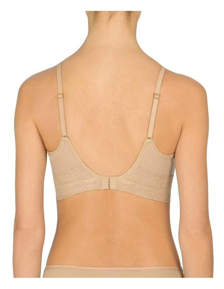 Bliss Perfection Padded Longline Wirefree Bra in Cafe image 4