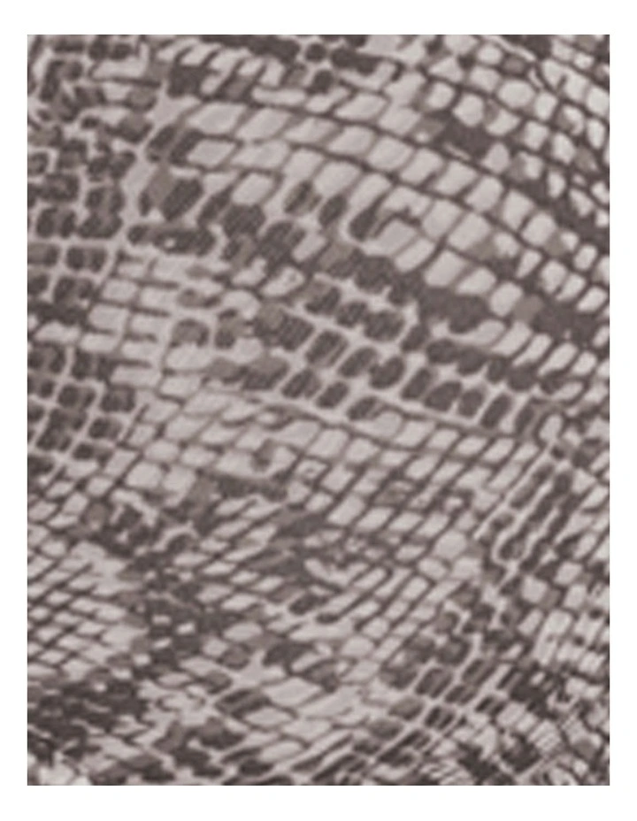 Bliss Perfection Smooth Wired T-shirt Bra in Chrome Python Print image 7