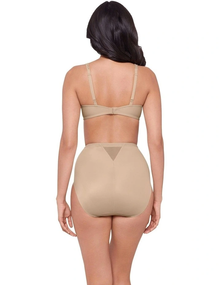 Tummy Tuck Extra Firm Control High Waist Shaping Brief in Warm Beige image 5
