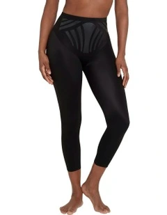 Tummy Control Shapewear Leggings in Black