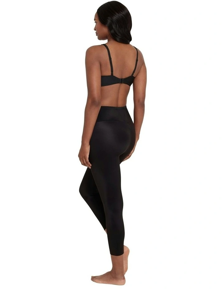 Tummy Control Shapewear Leggings in Black image 3