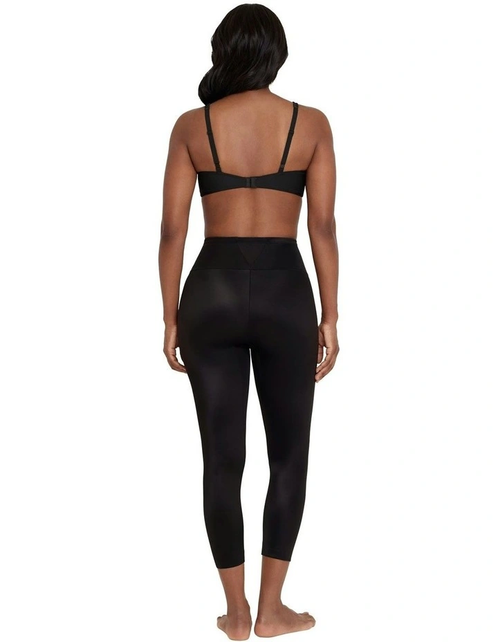 Tummy Control Shapewear Leggings in Black image 5