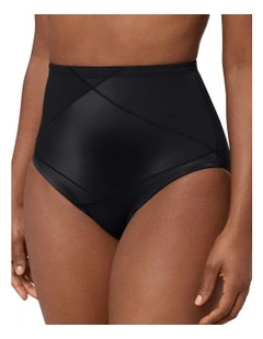 Tummy Tuck Extra Firm Control High Waist Shaping Brief in Black
