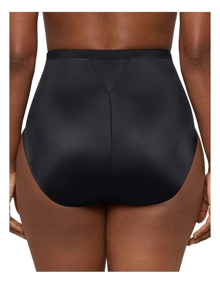 Tummy Tuck Extra Firm Control High Waist Shaping Brief in Black image 2
