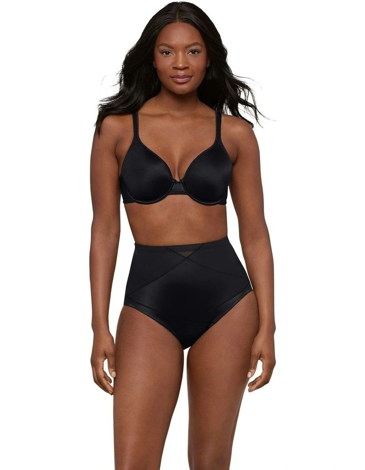 Tummy Tuck Extra Firm Control High Waist Shaping Brief in Black image 4
