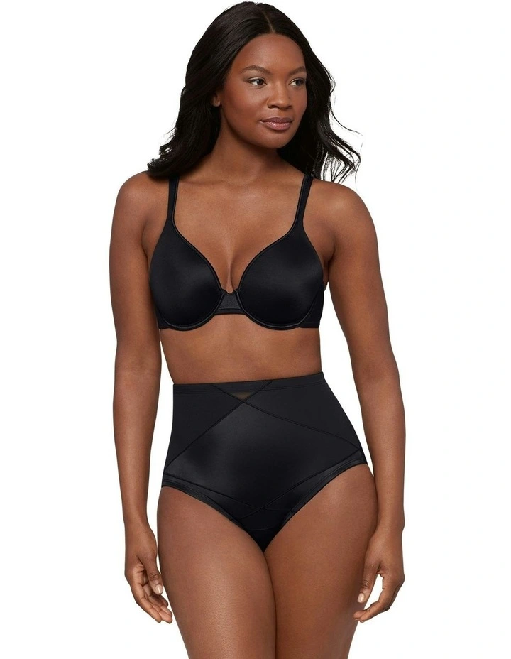 Tummy Tuck Extra Firm Control High Waist Shaping Brief in Black image 6