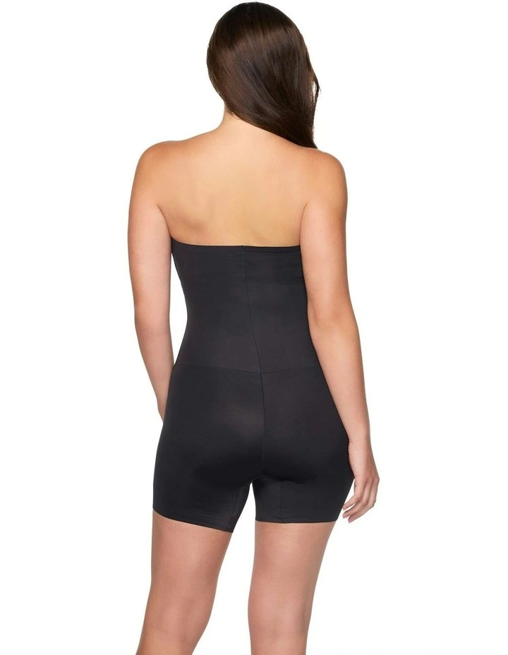 Dress Rehearsal Convertible-to-Strapless Shapewear Bodysuit in Black image 2
