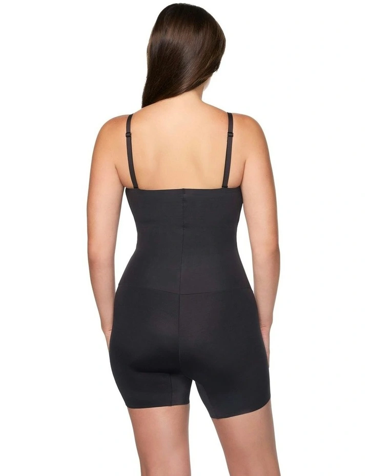 Dress Rehearsal Convertible-to-Strapless Shapewear Bodysuit in Black image 5