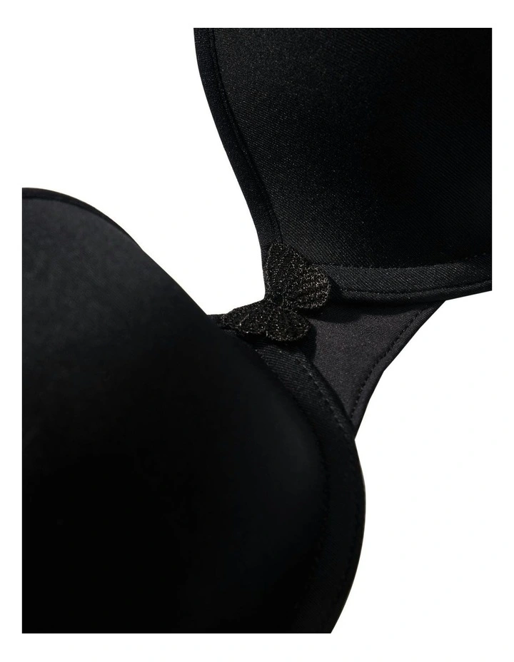 Miss Joy Wired Contour Cup Balconette T-Shirt Bra in Black image 7