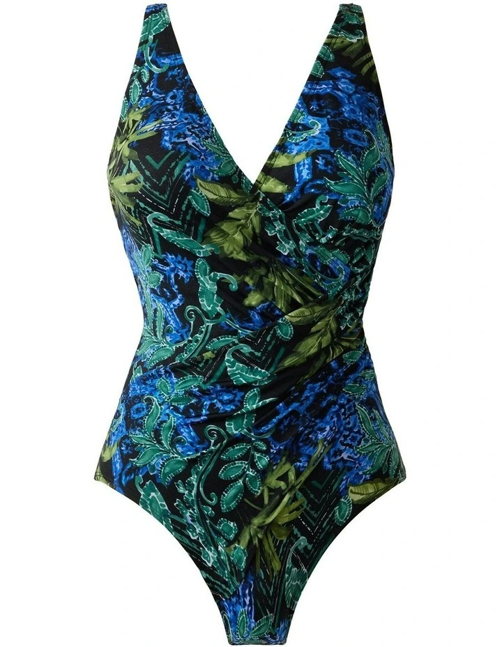 Gasparilla Oceanus Soft Cup Shaping Swimsuit in Black Multi image 6