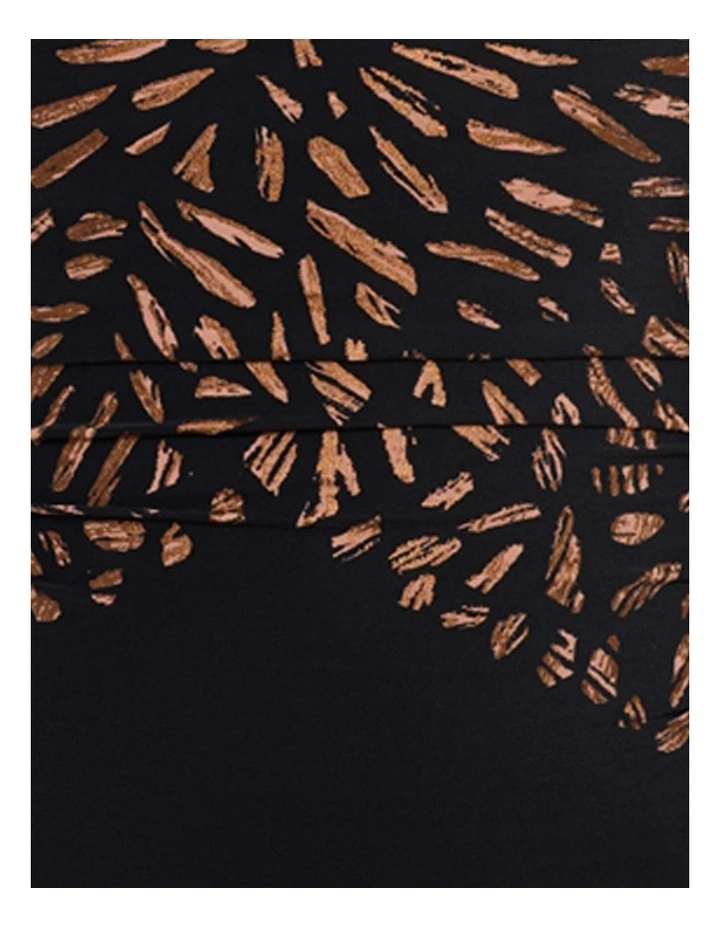 Costa D'Oro Aphrodite High Neck Shaping Swimsuit in Black image 7