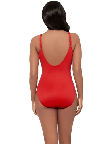 Must Haves Oceanus Soft Cup Shaping Swimsuit in Poppy