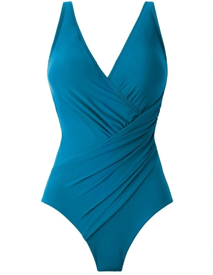 Must Haves Oceanus Soft Cup Shaping Swimsuit in Aegean image 6