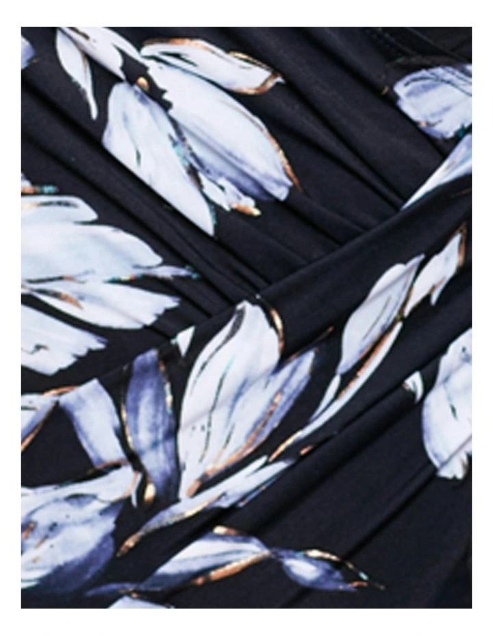 Fiore Di Luna Oceanus Plus Sized Shaping Swimsuit in Black/White image 6