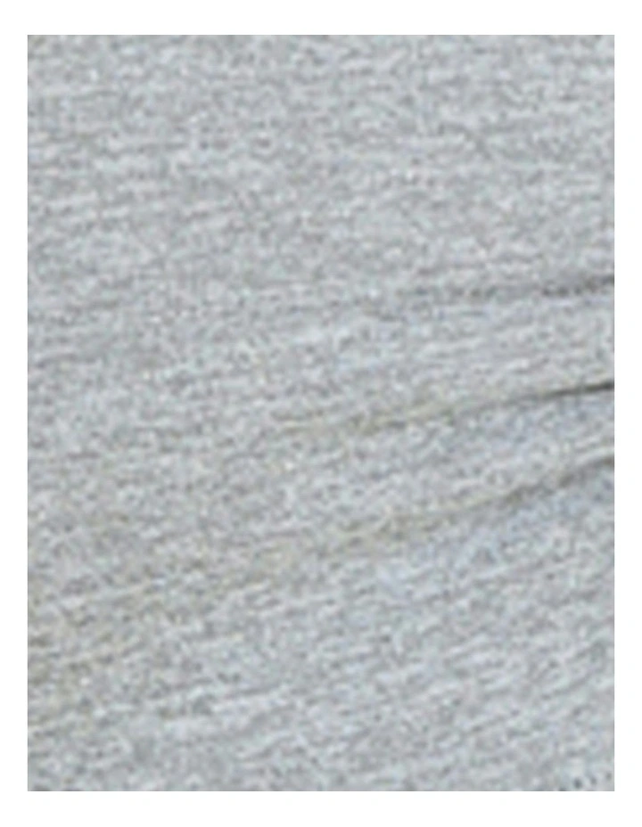 Zen Dentelle Longline Wirefree Bralette With Lace in Heather Grey image 5