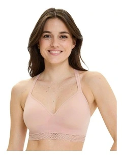 Zen Light Pure Moulded Wirefree Seamless Bralette in Nude