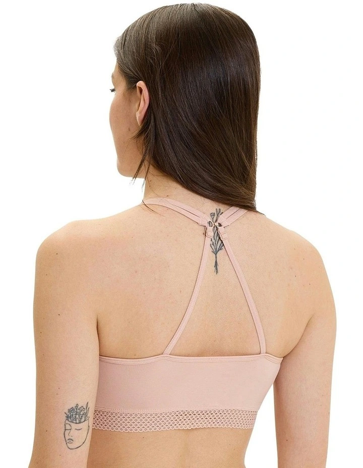 Zen Light Pure Moulded Wirefree Seamless Bralette in Nude image 2