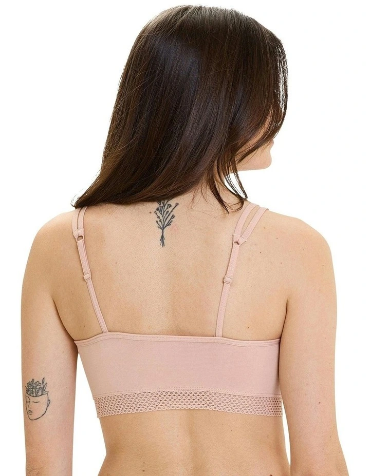 Zen Light Pure Moulded Wirefree Seamless Bralette in Nude image 3