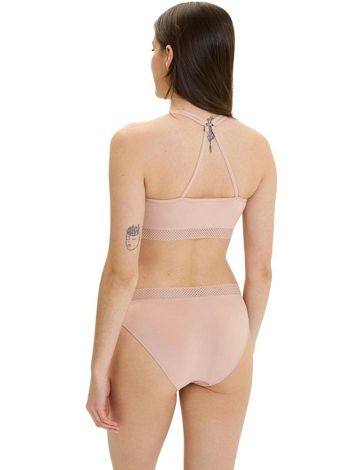 Zen Light Pure Moulded Wirefree Seamless Bralette in Nude image 5