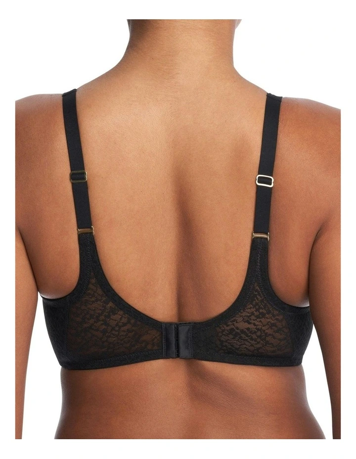 Pretty Smooth Wired Full Coverage Contour Bra in Black image 2