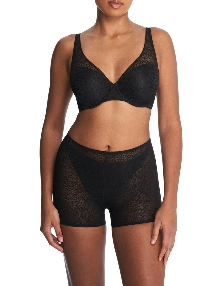 Pretty Smooth Wired Full Coverage Contour Bra in Black image 3
