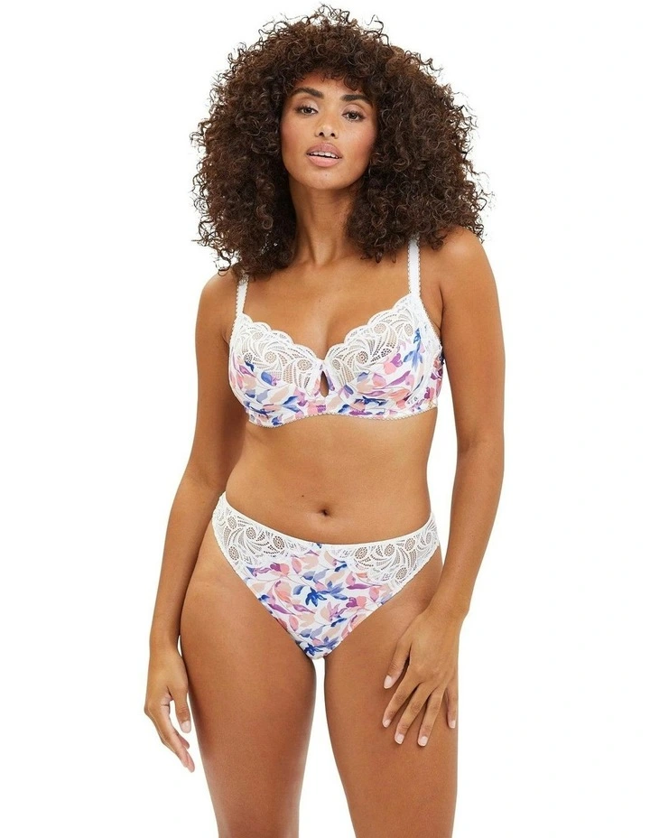 Ariane Fantaisy Underwire Full Cup Bra with Lace in Floral image 4