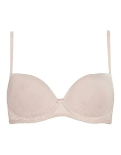 Sophia Wirefree Viscose T-Shirt Style Teen Bra (Single pack) in Blush