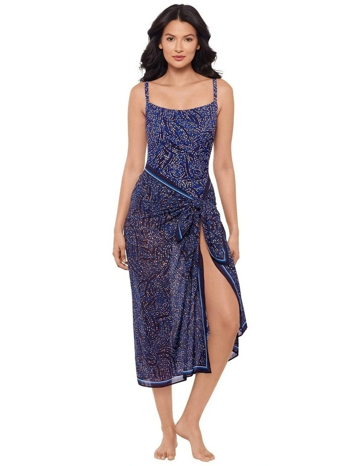 Spotlight Starr Underwired One Piece Shaping Swimsuit in Plum Multi image 5