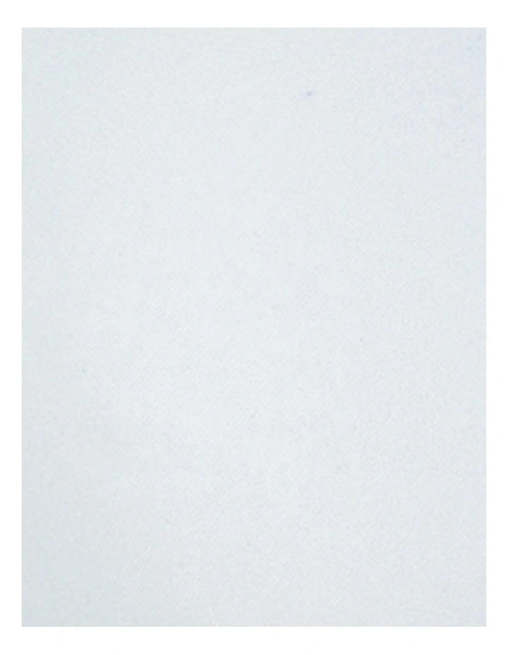 Back And Side Smoothing Wirefree Crop Top Bra in White image 5