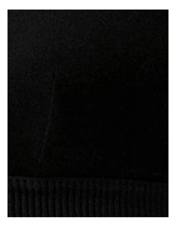 Saturday Wirefree Wide Strap Organic Cotton Bra in Black image 5