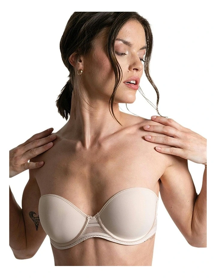 Rythm Wired Moulded Convertible To Strapless Bra in Dune image 4