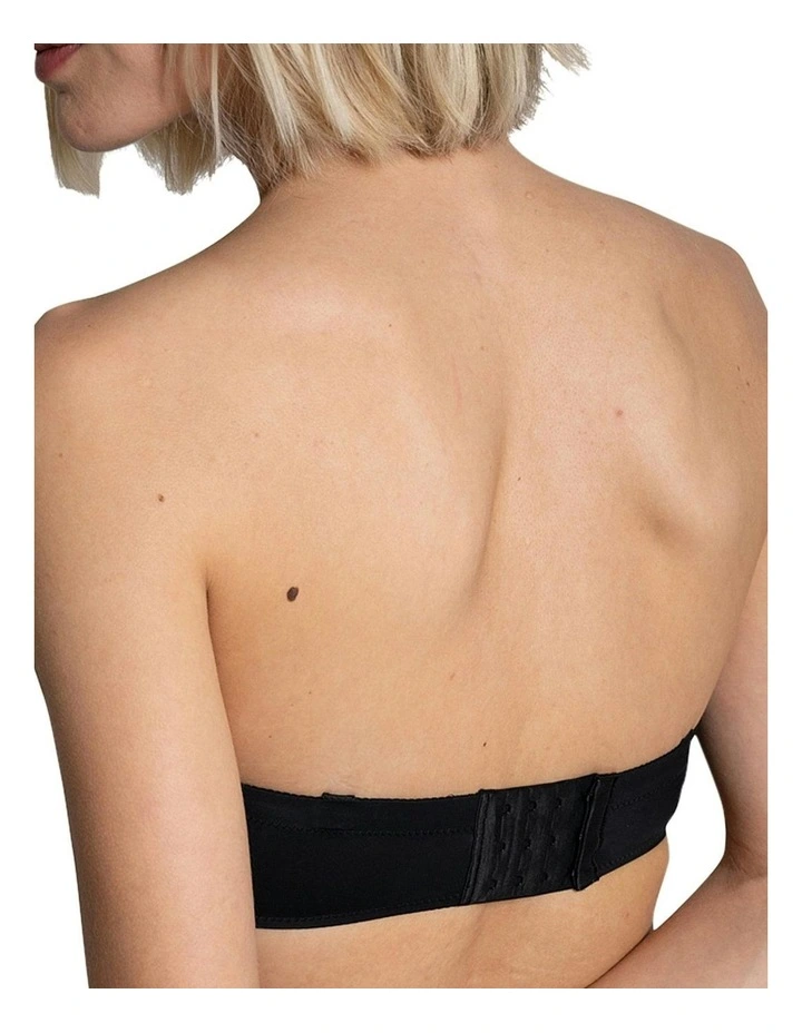 Pila Wired Lace Bandeau Convertible To Strapless Bra in Black image 6