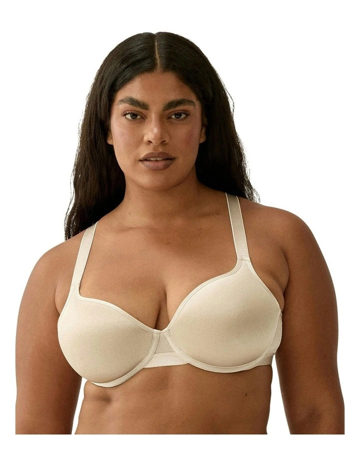 Air Magic Wired Spacer Cup T-Shirt Bra in Light Beige image 1