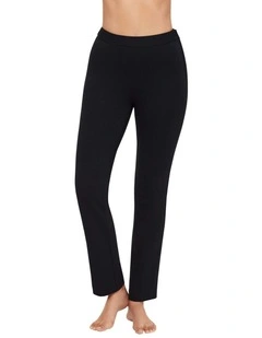 Mirasculpt Tummy Control Slim Fit Pants in Black