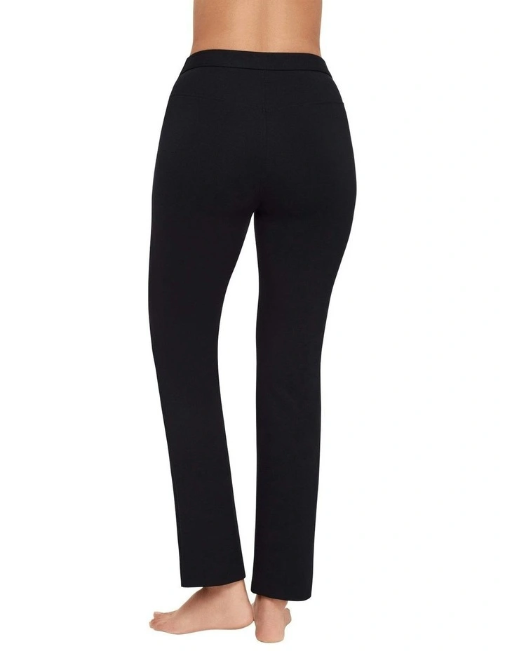 Mirasculpt Tummy Control Slim Fit Pants in Black image 2