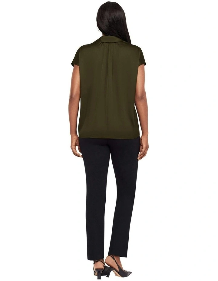 Mirasculpt Tummy Control Slim Fit Pants in Black image 6