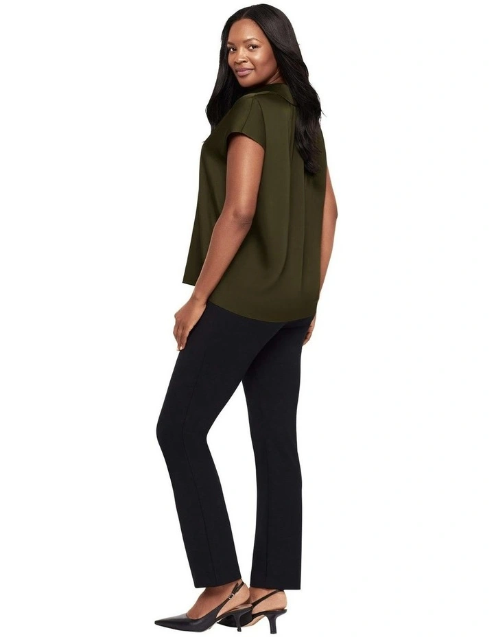 Mirasculpt Tummy Control Slim Fit Pants in Black image 7