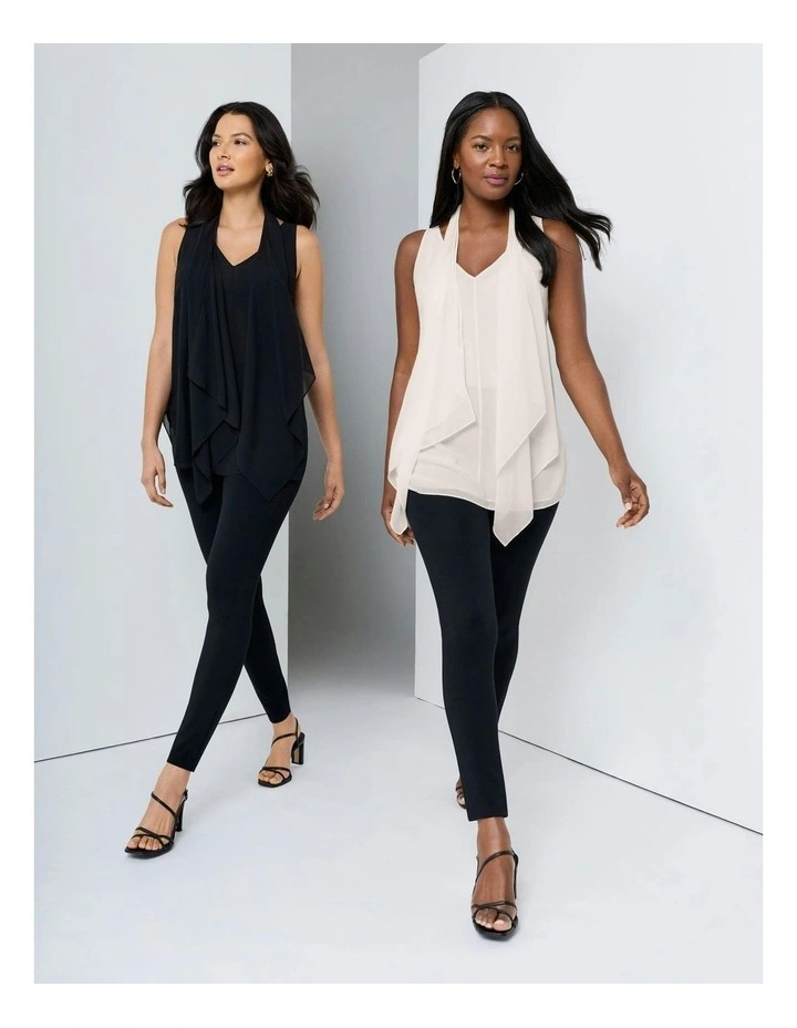 Mirasculpt High Waisted Full Length Sculpting Legging Pants in Black image 4