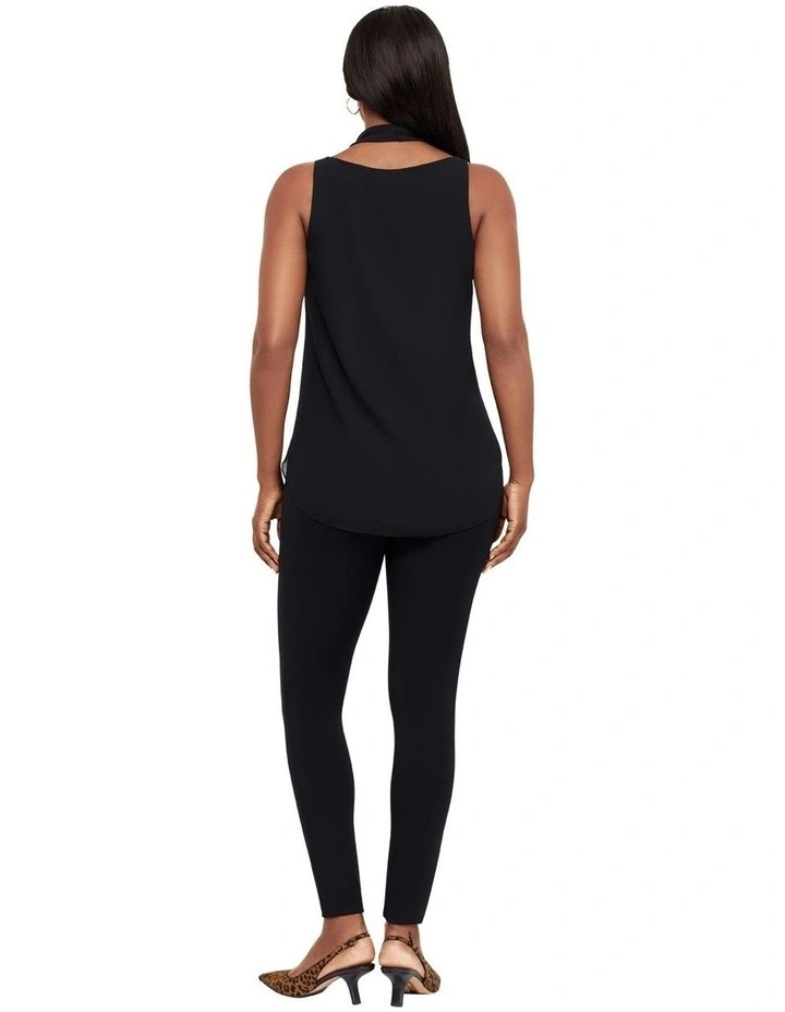 Mirasculpt High Waisted Full Length Sculpting Legging Pants in Black image 6