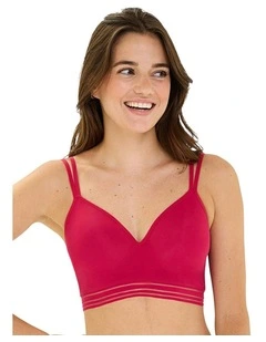 Zen Light Seamless Moulded Wirefree Bra in Granita Pink