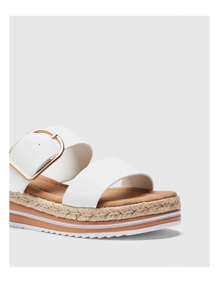 Boston Sandal in White image 2