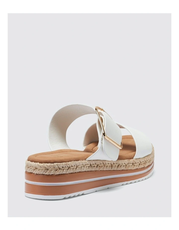 Boston Sandal in White image 3