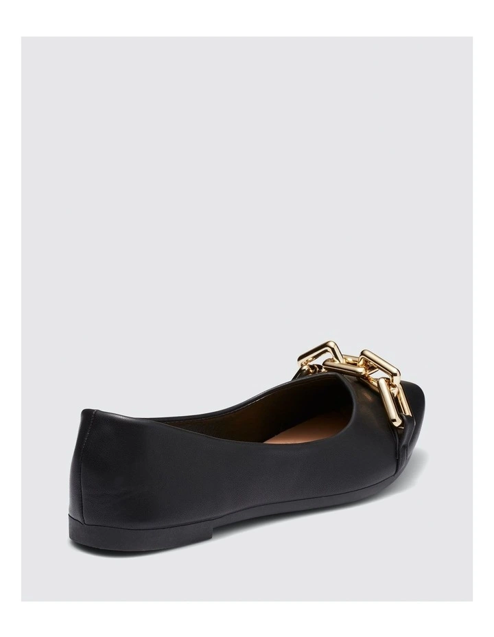 Chana Ballet Flats in Black image 3