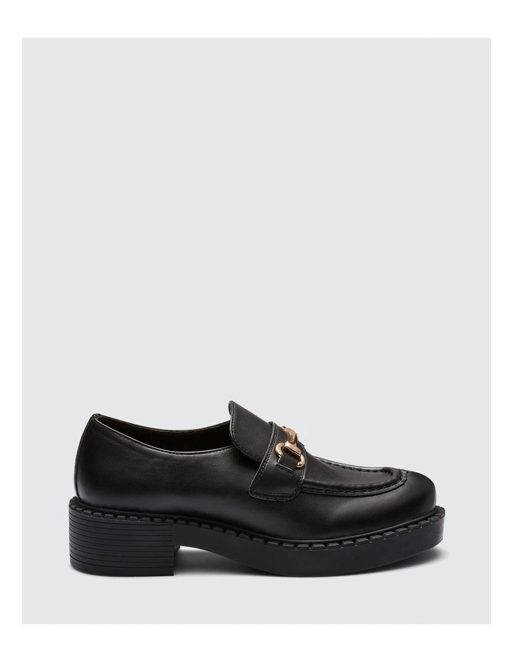 Elias Slip-on Loafers in Black Smooth image 1