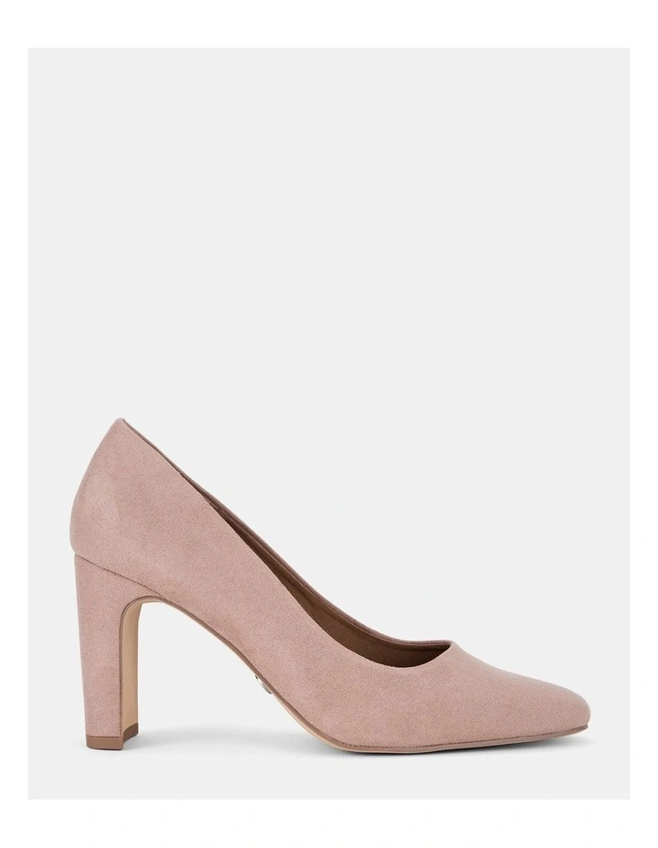 Icey Pumps in Nude Suede image 1