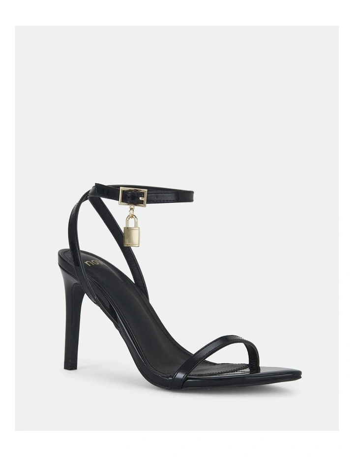 Libbie Heels in Black Patent image 3